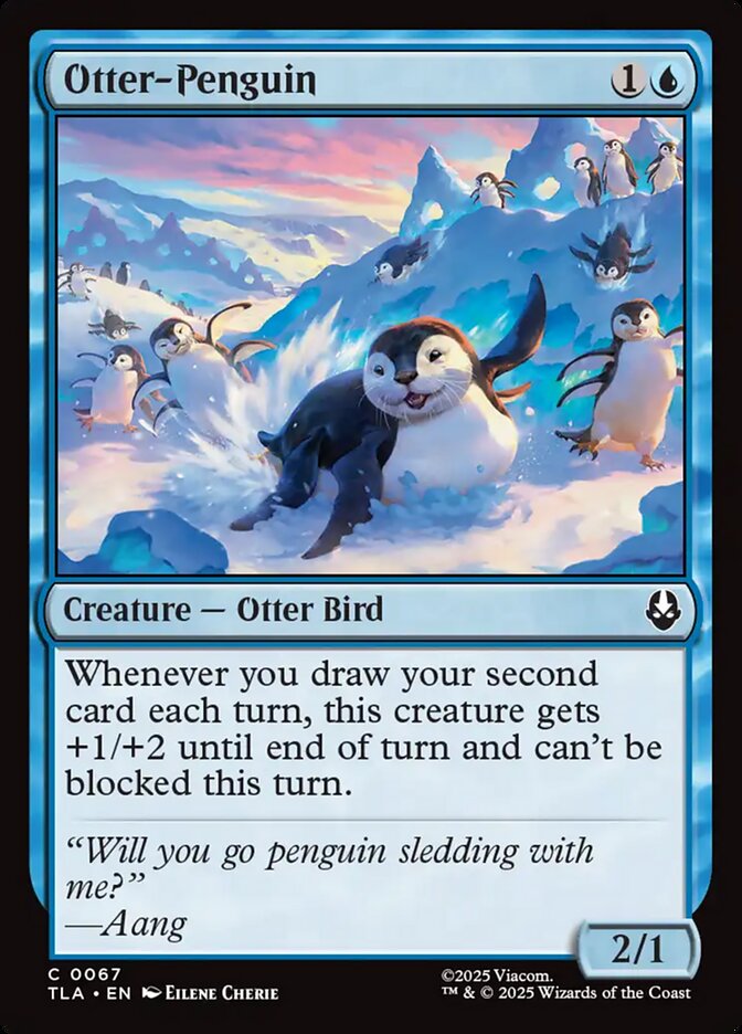 Magic: The Gathering - Otter-Penguin - Avatar: The Last Airbender