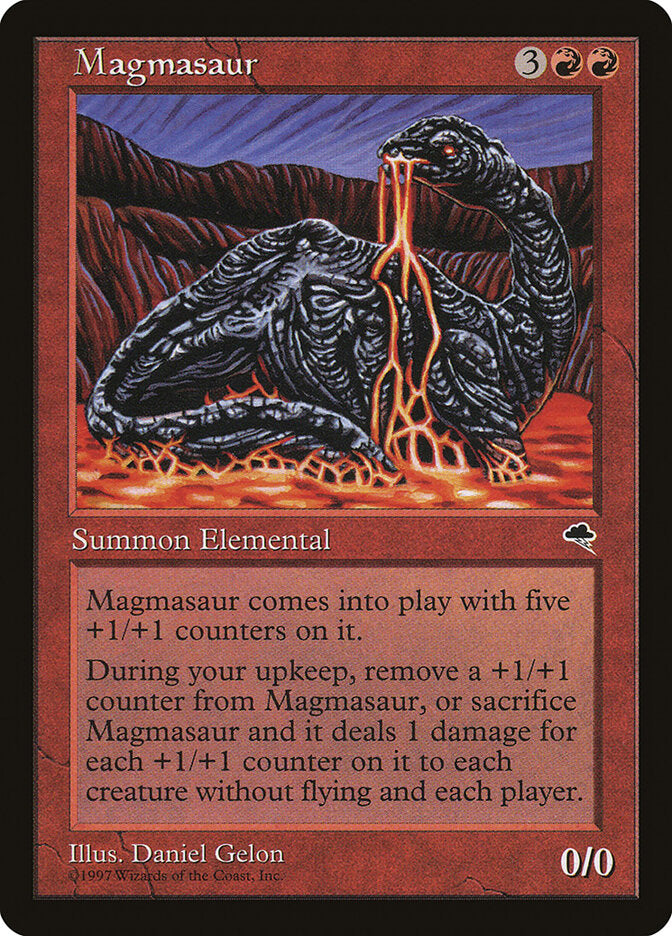 Magic: The Gathering - Magmasaur - Tempest