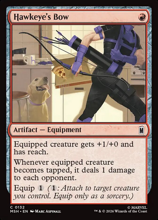 Magic: The Gathering - Hawkeye's Bow - Marvel Super Heroes