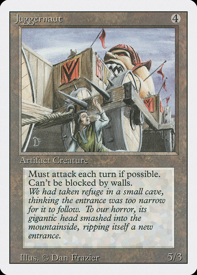 Magic: The Gathering - Juggernaut - Revised