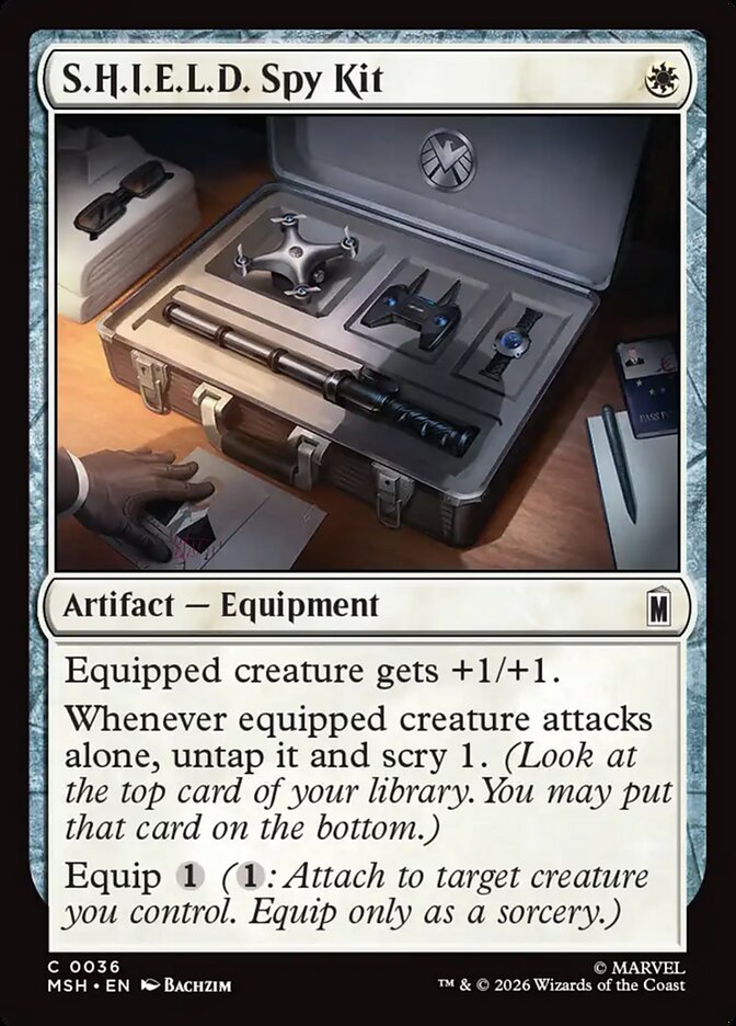Magic: The Gathering - S.H.I.E.L.D. Spy Kit - Marvel Super Heroes