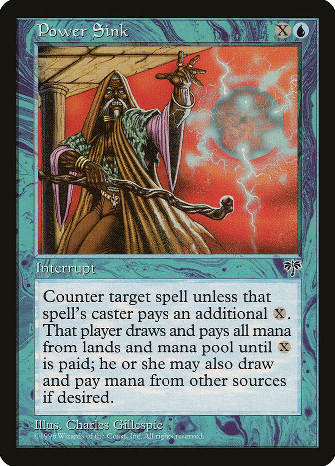 Magic: The Gathering - Power Sink - Mirage