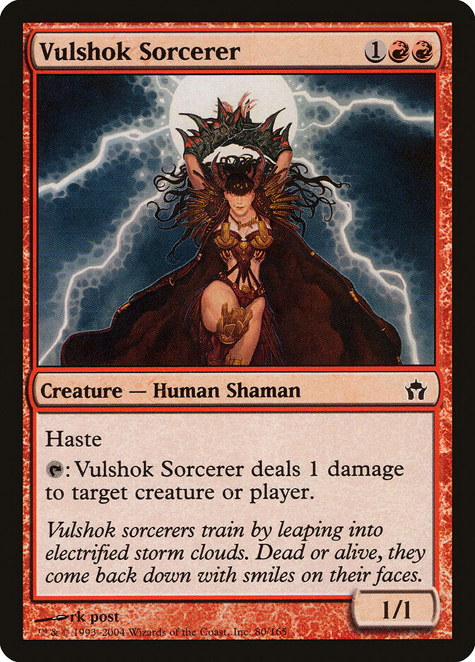 Magic: The Gathering - Vulshok Sorcerer - 5th Dawn