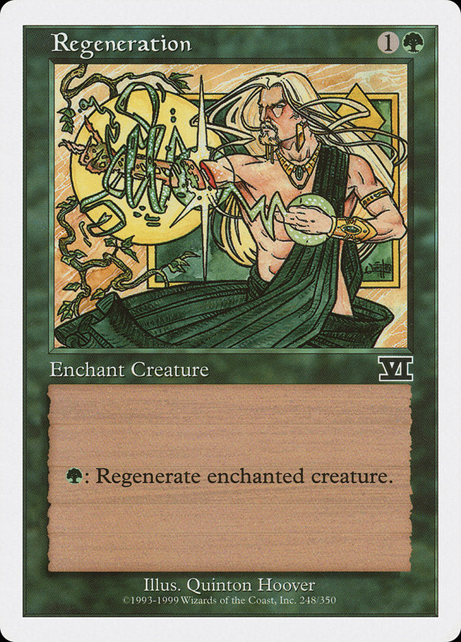 Magic: The Gathering - Regeneration - Sixth Edition