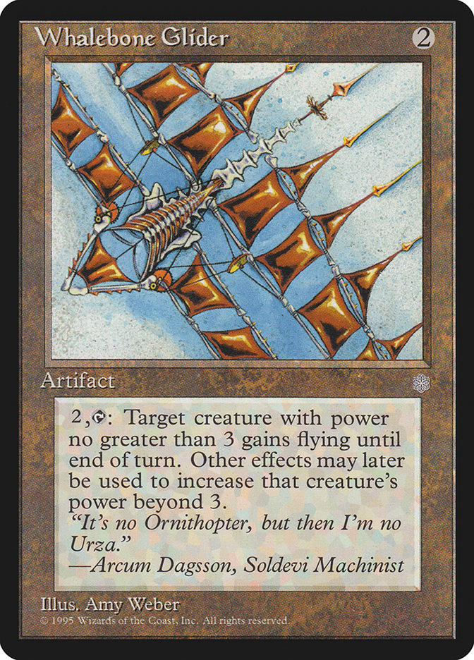 Magic: The Gathering - Whalebone Glider - Ice Age