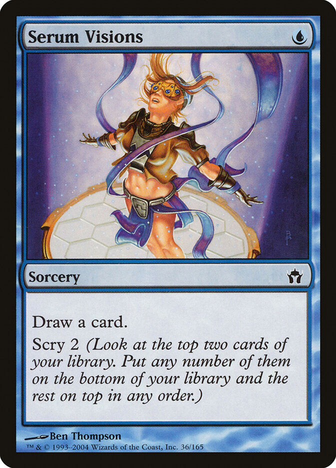 Magic: The Gathering - Serum Visions - 5th Dawn