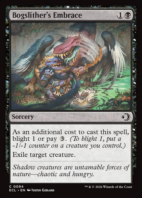 MTG - Bogslither's Embrace - Lorwyn Eclipsed (SOS)