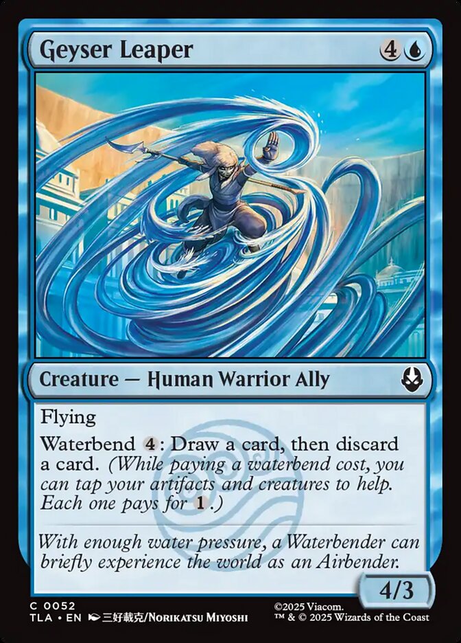 Magic: The Gathering - Geyser Leaper - Avatar: The Last Airbender