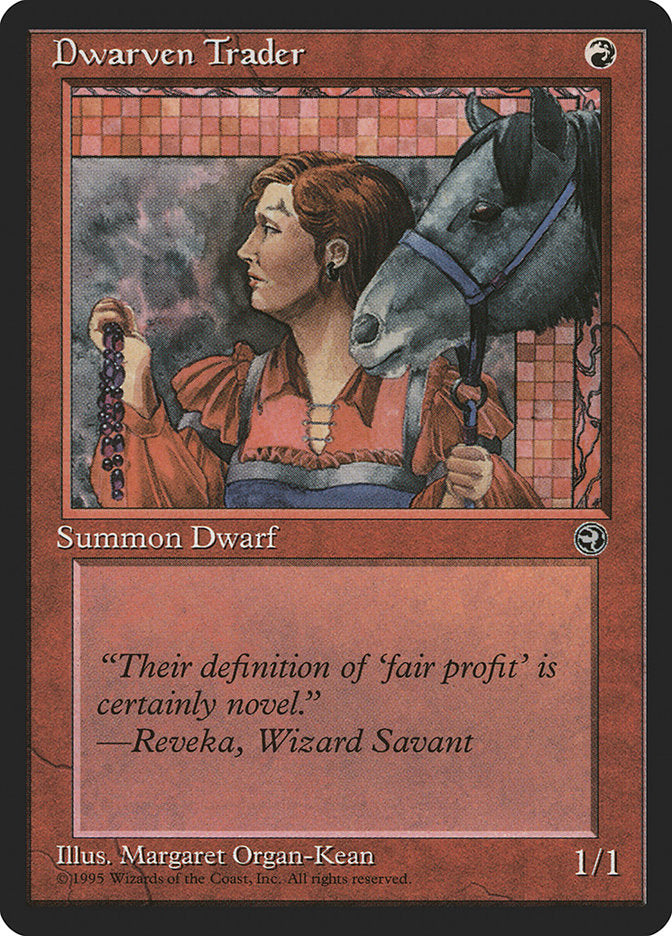 Magic: The Gathering - Dwarven Trader - Homelands