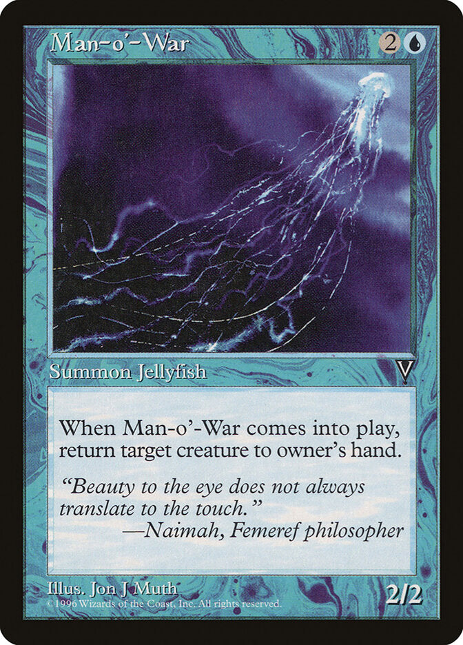 Magic: The Gathering - Man-o'-War - Visions