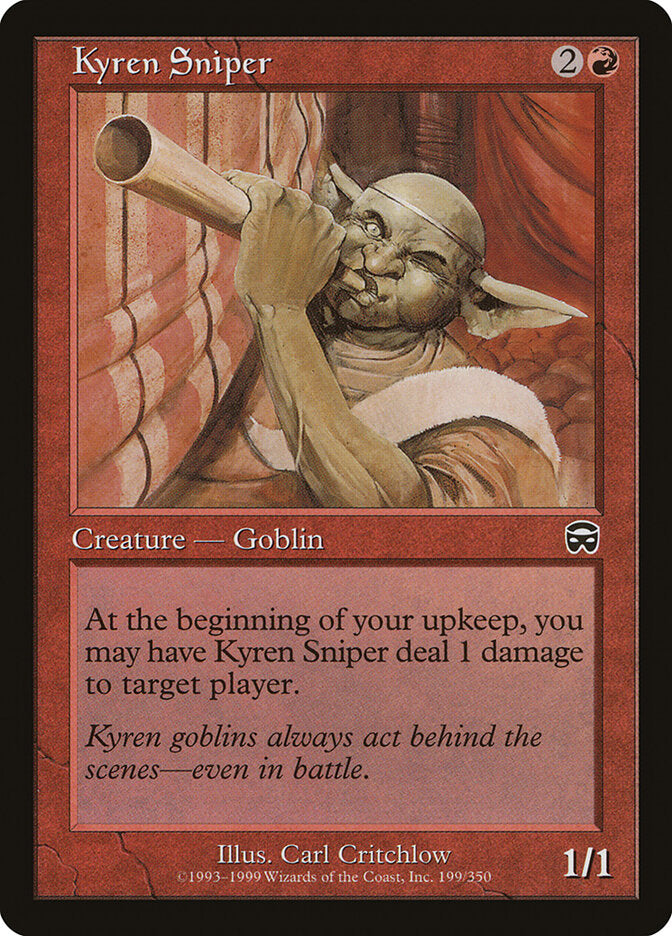 Magic: The Gathering - Kyren Sniper - Mercadian Masques