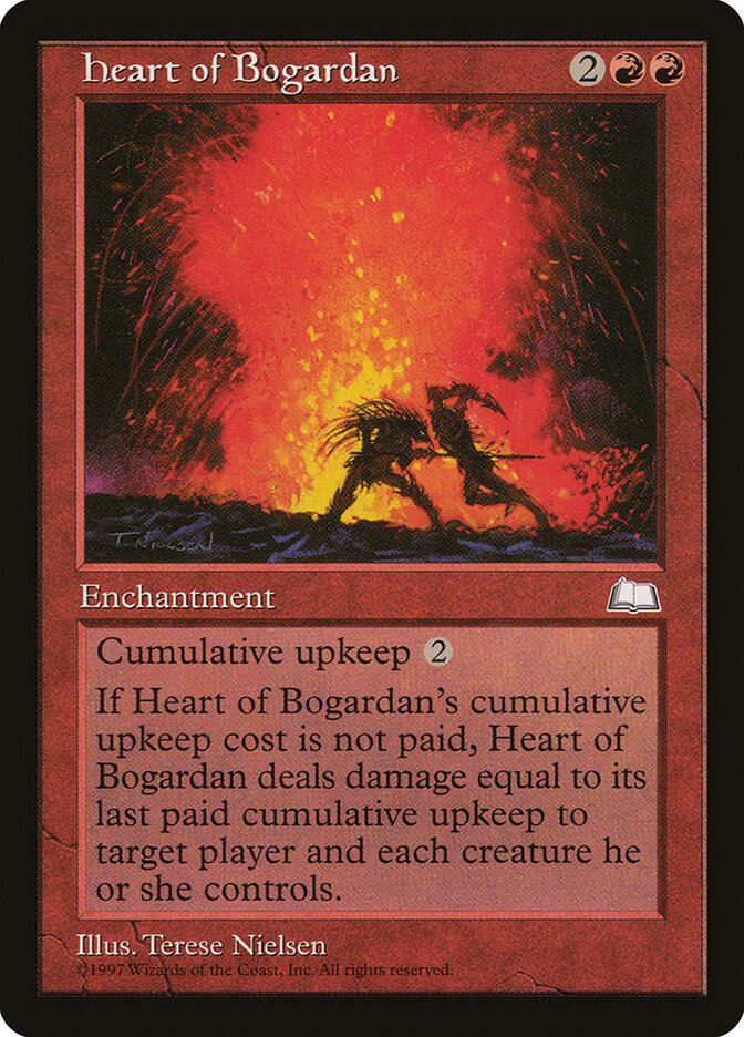 Magic: The Gathering - Heart of Bogardan - Weatherlight