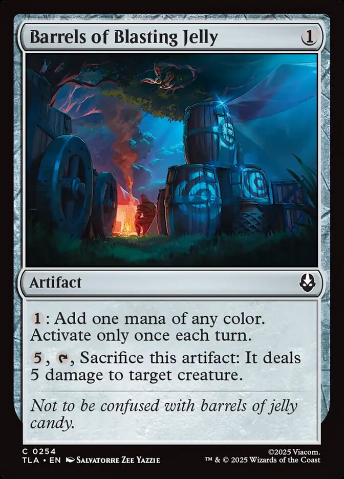 Magic: The Gathering - Barrels of Blasting Jelly - Avatar: The Last Airbender