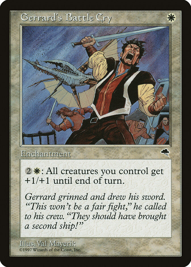 Magic: The Gathering - Gerrard's Battle Cry - Tempest