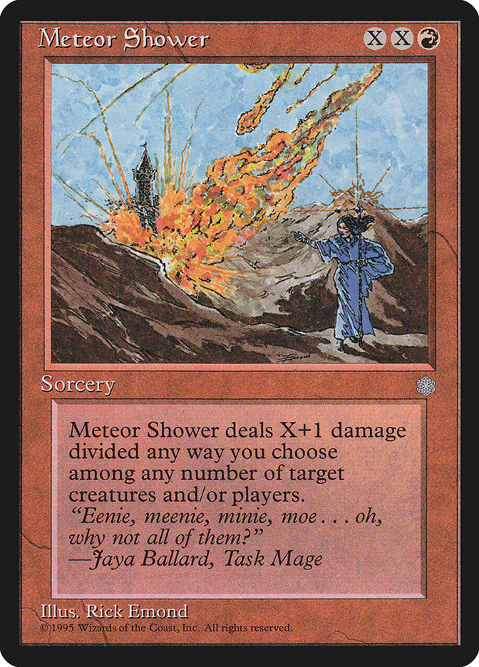 Magic: The Gathering - Meteor Shower - Ice Age