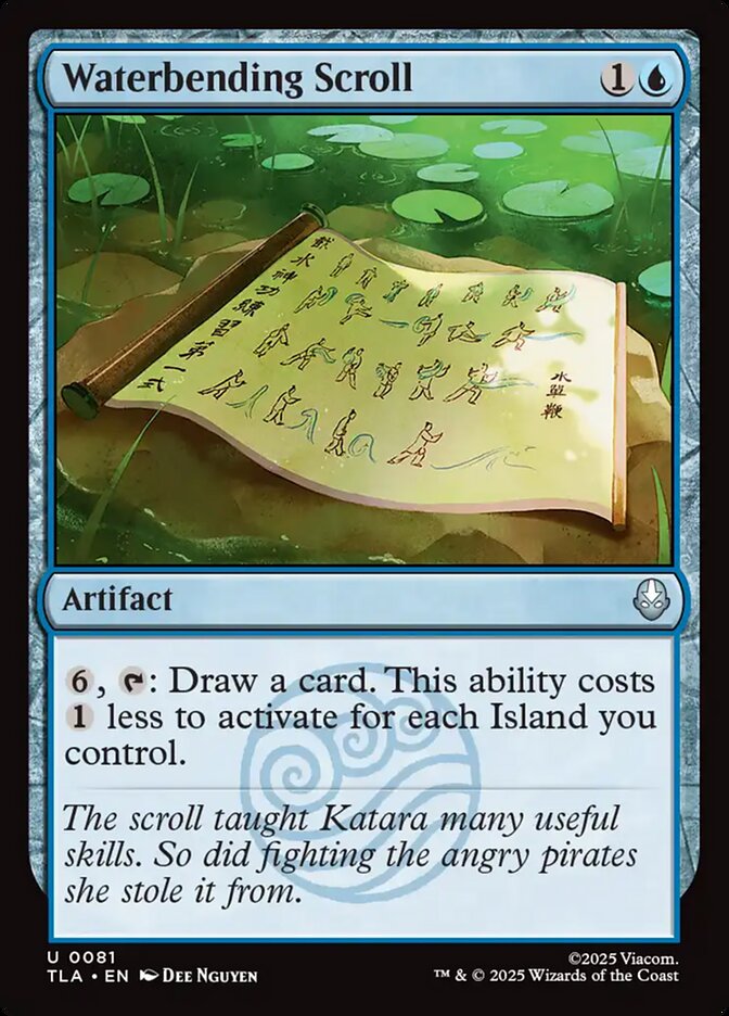Magic: The Gathering - Waterbending Scroll - Avatar: The Last Airbender