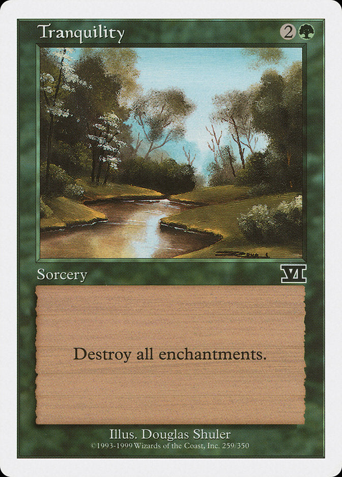 Magic: The Gathering - Tranquility - Sixth Edition