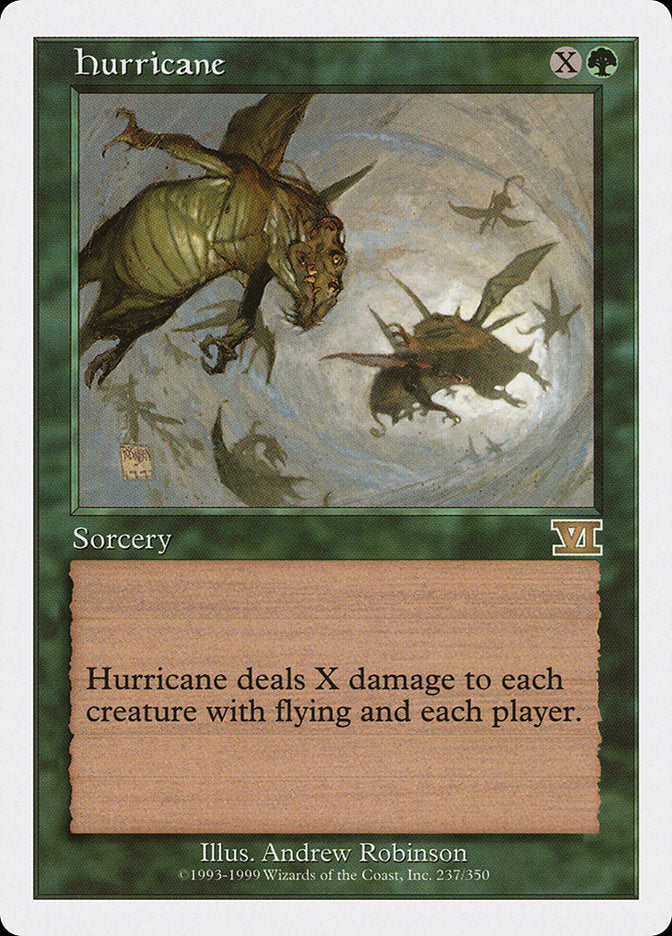 Magic: The Gathering - Hurricane - Sixth Edition
