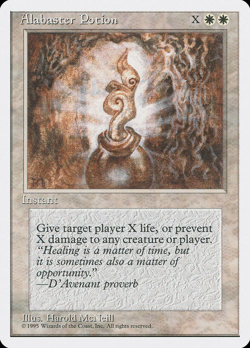 Magic: The Gathering - Alabaster Potion - Fourth Edition