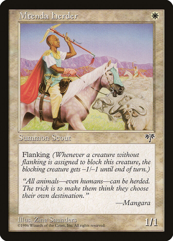 Magic: The Gathering - Mtenda Herder - Mirage
