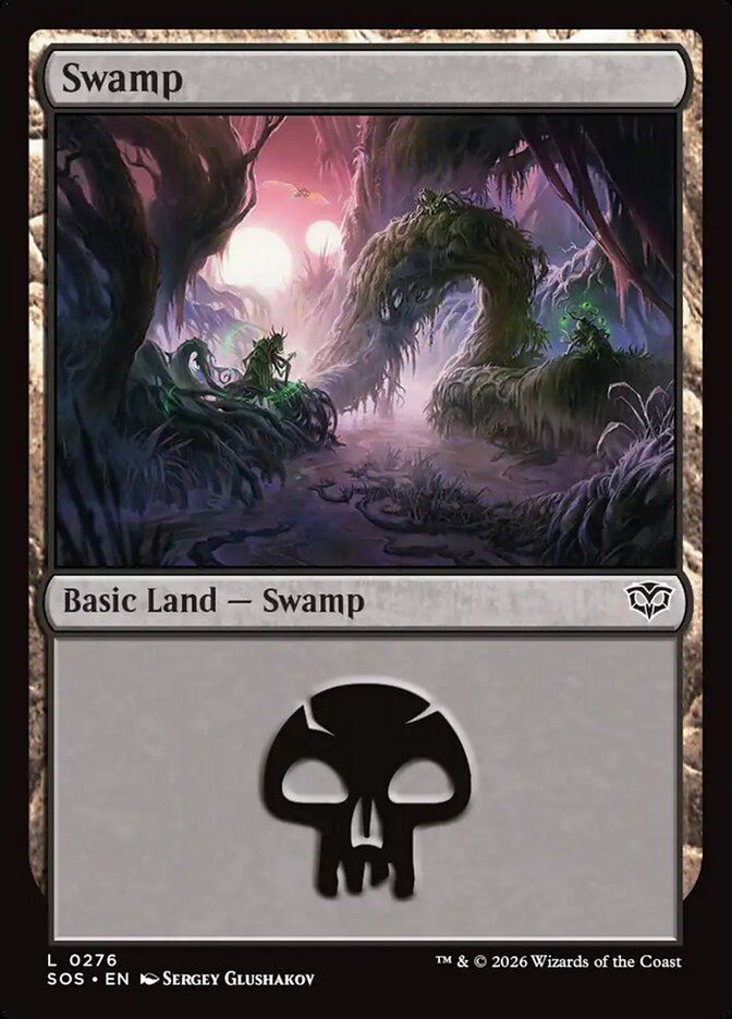 MTG - Swamp - Secrets of Strixhaven (SOS)