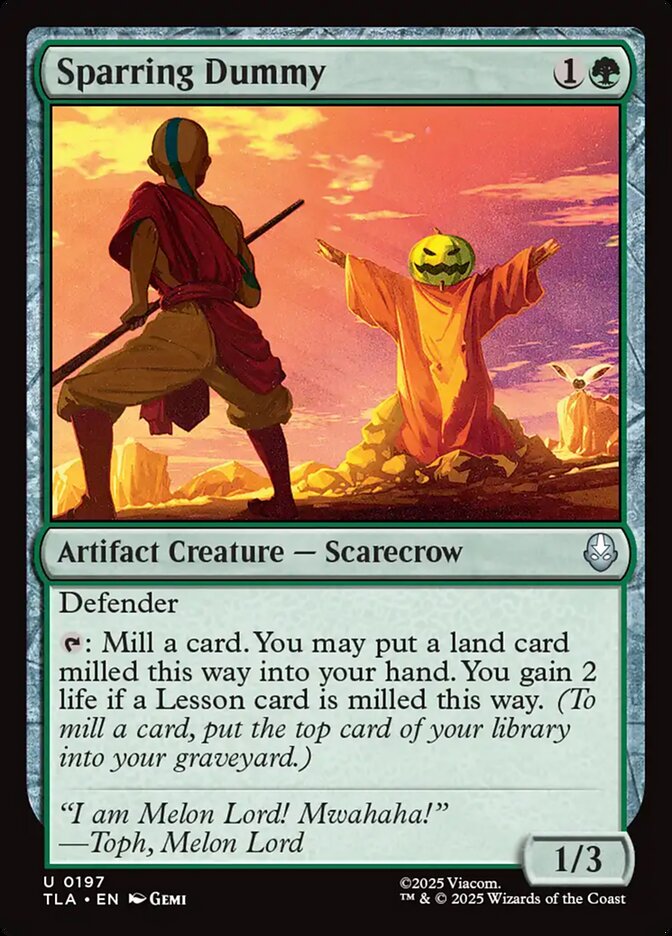 Magic: The Gathering - Sparring Dummy - Avatar: The Last Airbender