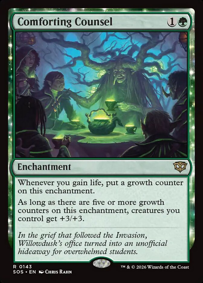 MTG - Comforting Counsel - Secrets of Strixhaven (SOS)