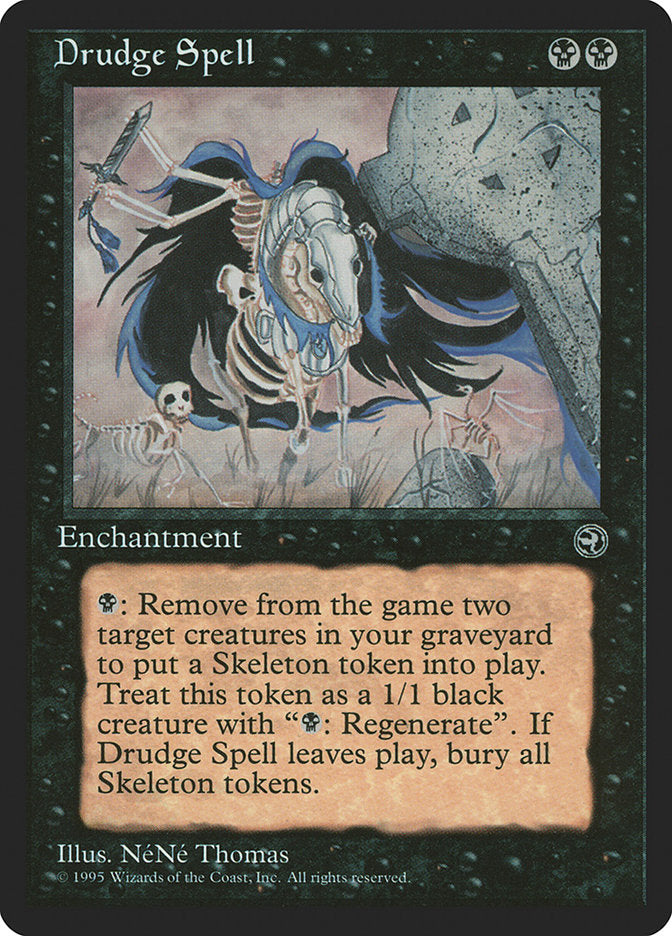 Magic: The Gathering - Drudge Spell - Homelands