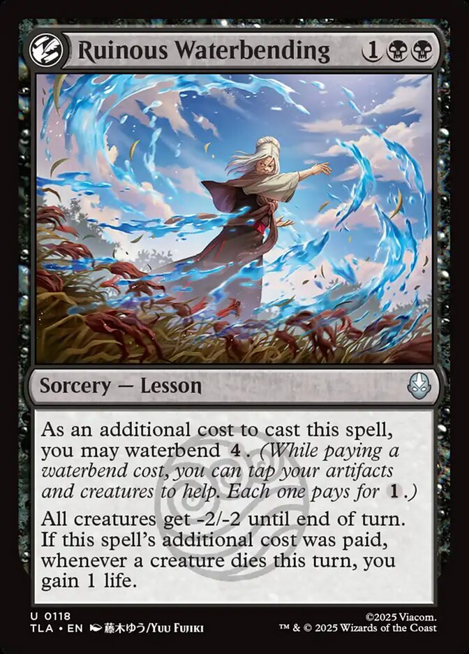 Magic: The Gathering - Ruinous Waterbending - Avatar: The Last Airbender