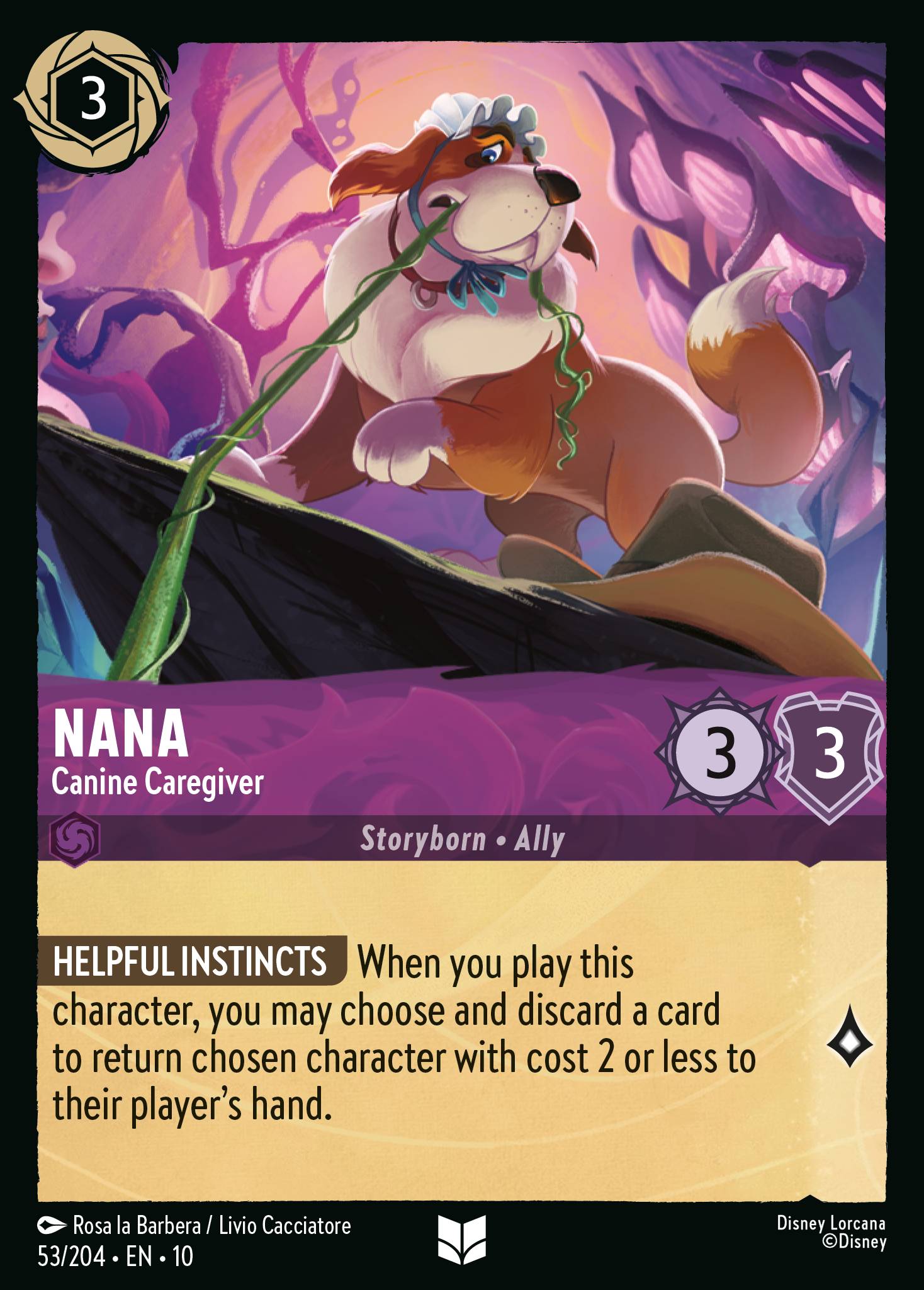Lorcana - Nana - Canine Caregiver - Whispers in the Well