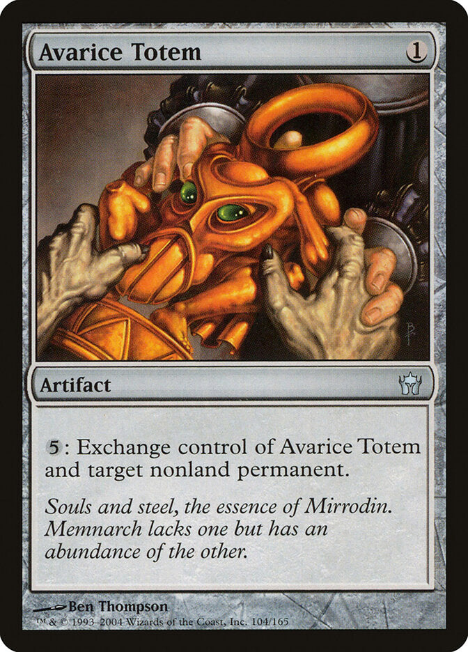 Magic: The Gathering - Avarice Totem - 5th Dawn