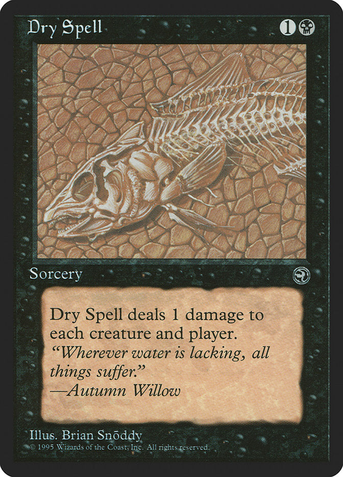 Magic: The Gathering - Dry Spell - Homelands