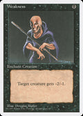 Magic: The Gathering - Weakness - Fourth Edition