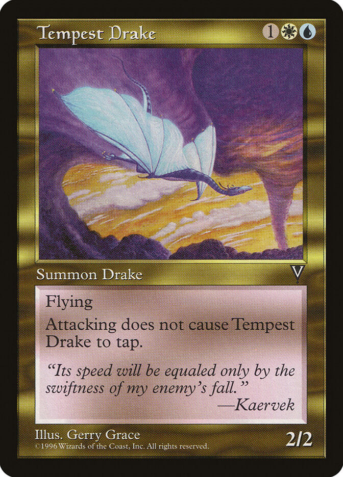 Magic: The Gathering - Tempest Drake - Visions
