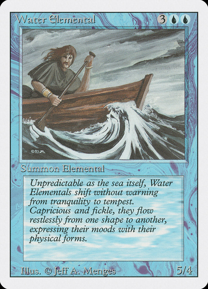 Magic: The Gathering - Water Elemental - Revised