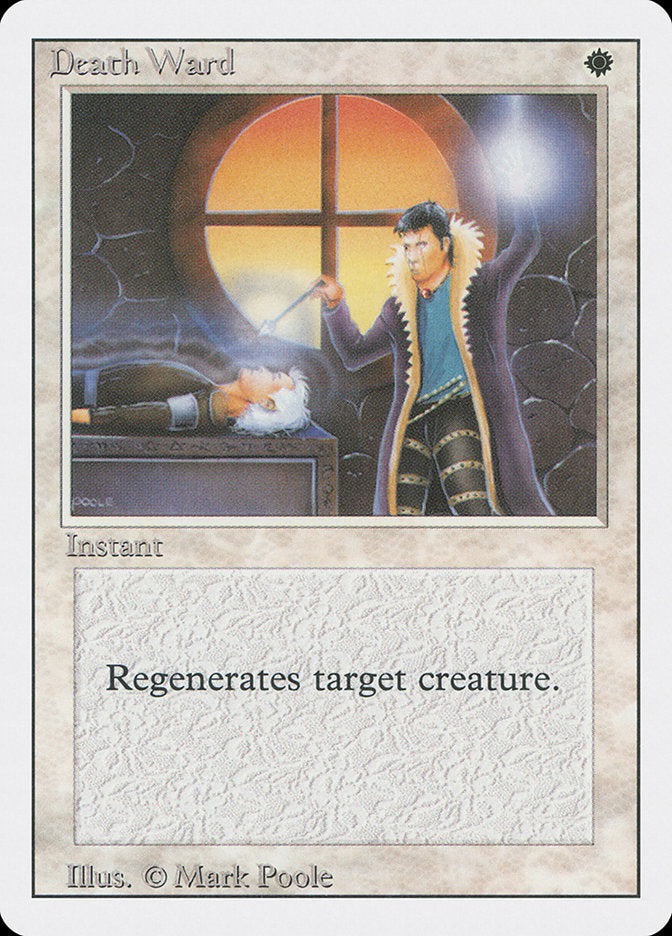 Magic: The Gathering - Death Ward - Revised