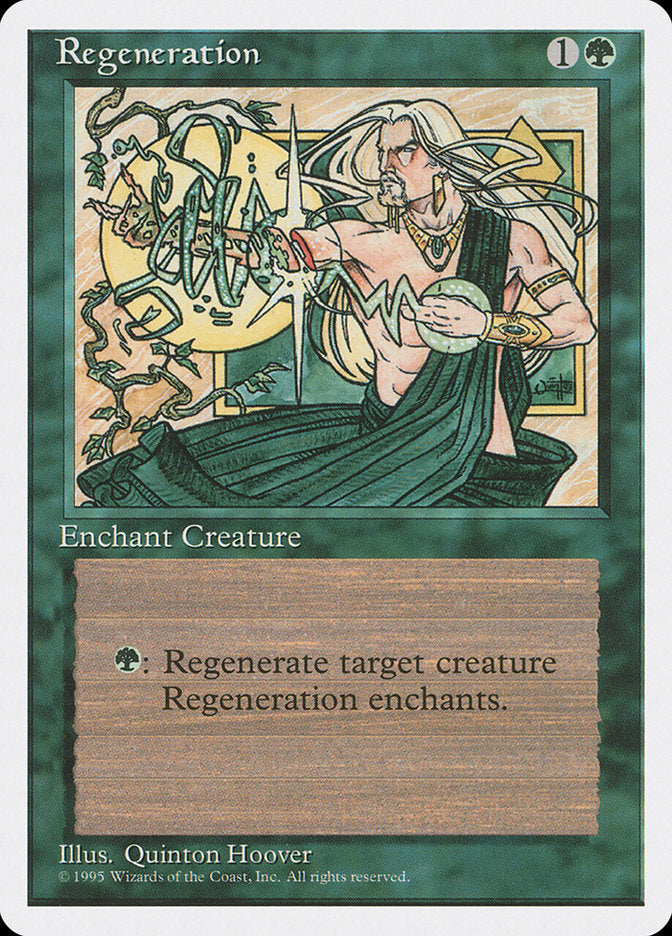 Magic: The Gathering - Regeneration - Fourth Edition