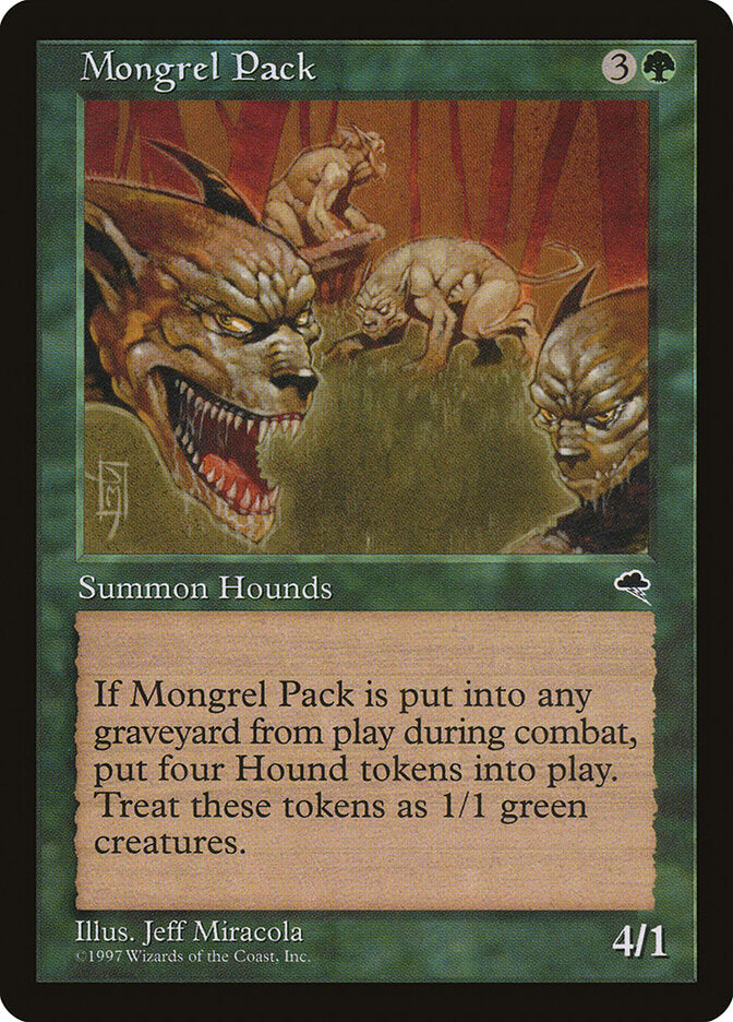 Magic: The Gathering - Mongrel Pack - Tempest