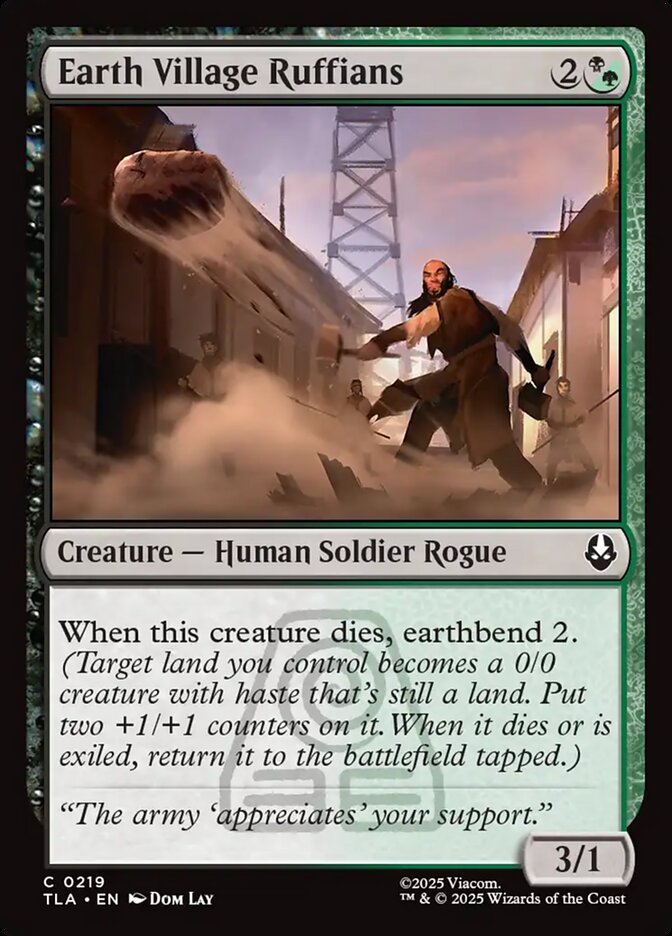 Magic: The Gathering - Earth Village Ruffians - Avatar: The Last Airbender