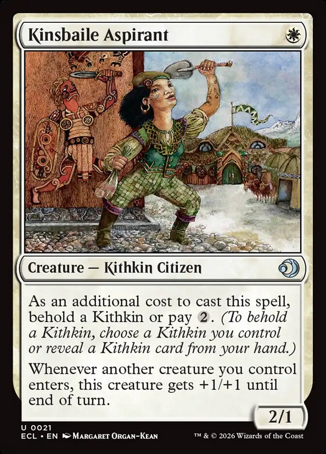 MTG - Kinsbaile Aspirant - Lorwyn Eclipsed (SOS)