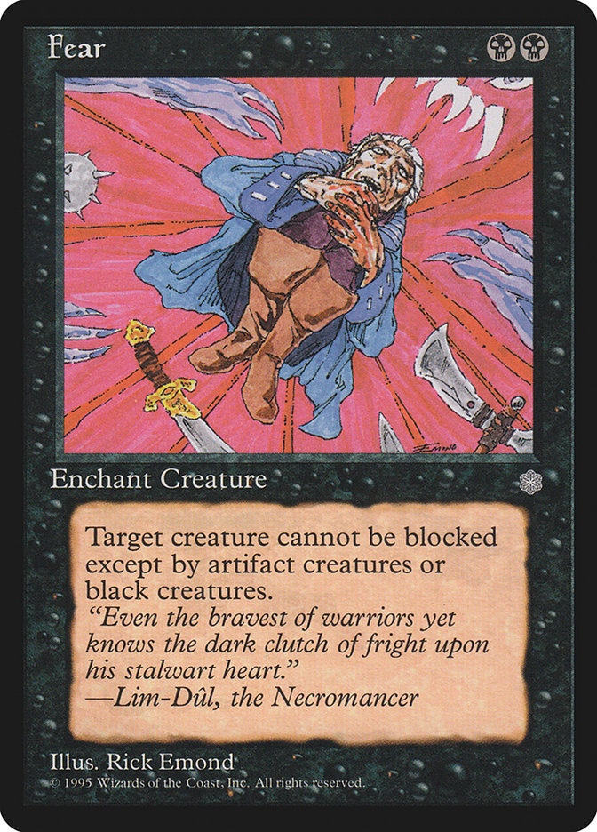 Magic: The Gathering - Fear - Ice Age