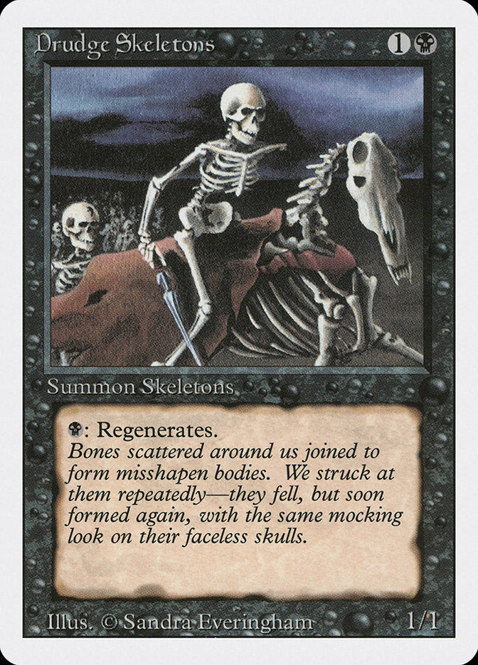 Magic: The Gathering - Drudge Skeletons - Revised