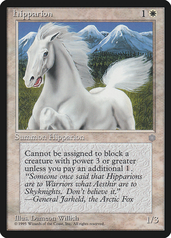 Magic: The Gathering - Hipparion - Ice Age
