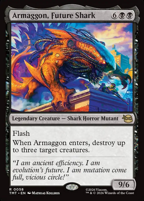 MTG - Armaggon, Future Shark - Teenage Mutant Ninja Turtles (SOS)