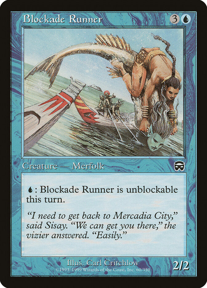 Magic: The Gathering - Blockade Runner - Mercadian Masques