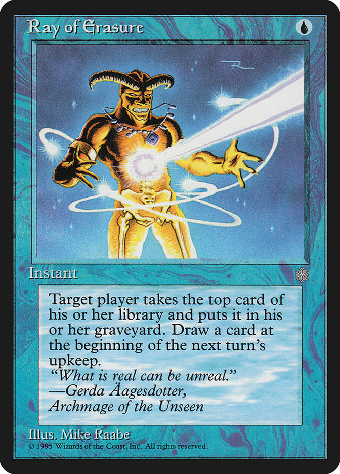 Magic: The Gathering - Ray of Erasure - Ice Age
