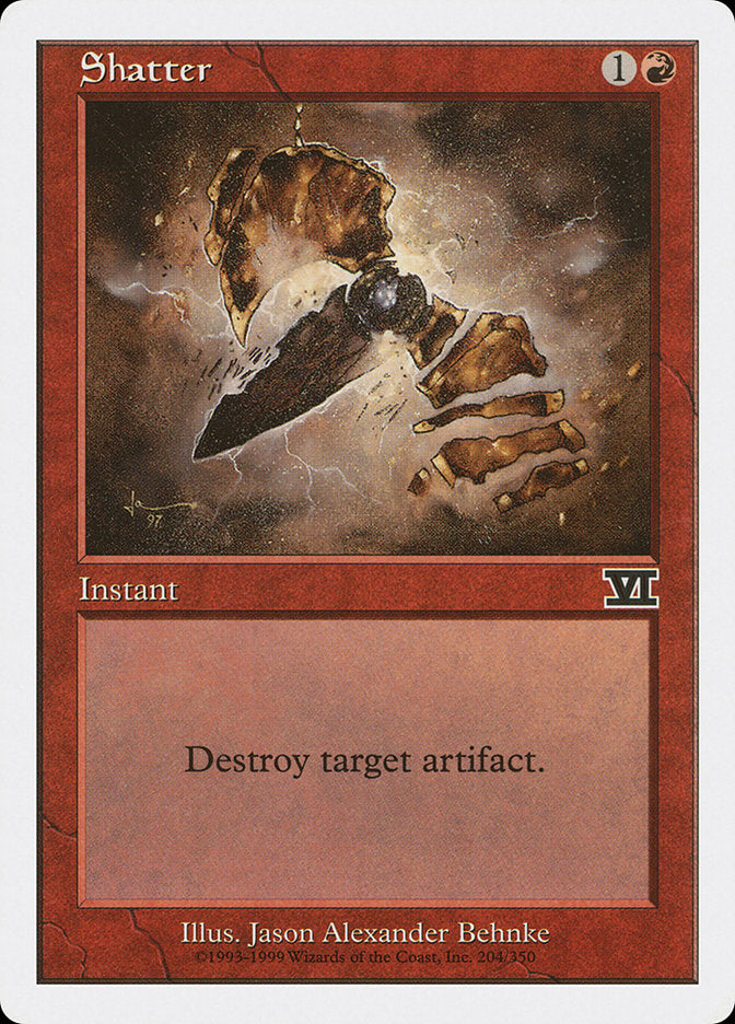 Magic: The Gathering - Shatter - Sixth Edition