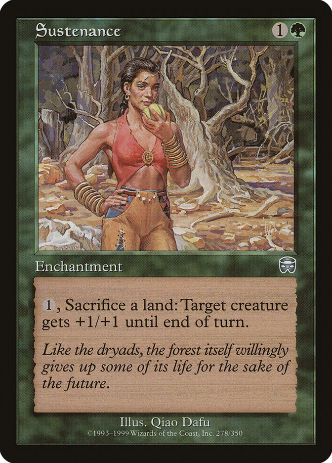 Magic: The Gathering - Sustenance - Mercadian Masques