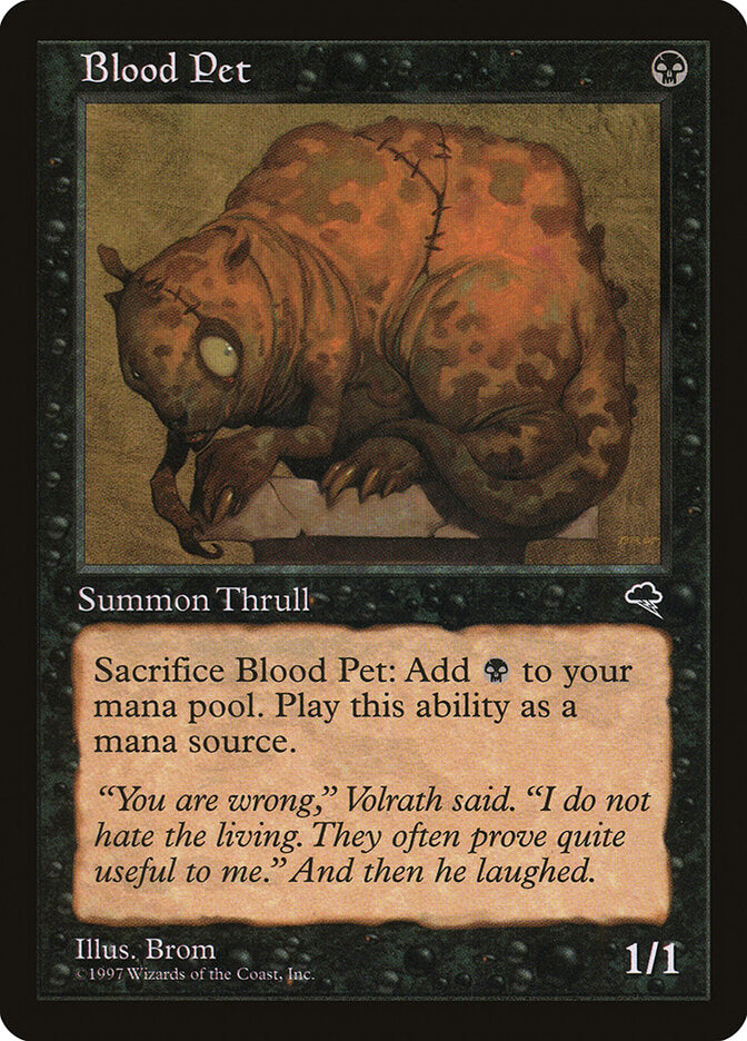 Magic: The Gathering - Blood Pet - Tempest
