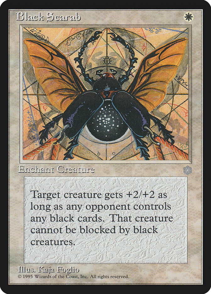 Magic: The Gathering - Black Scarab - Ice Age